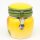 ***Aromadose / Keksdose / Vorratsdose, Motiv: Sonnenblume in gelb / gr&uuml;n, Gr&ouml;&szlig;e ca. 10,8 x 10,8 x 13 cm.