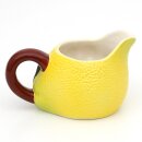 Keramik Sahnek&auml;nnchen als Zitrone