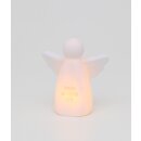 LED Nachtlicht Engel mit Timer, Immer an deiner Seite, L / B / H: 11,3 x 5,5 x 12,2 cm