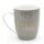 Kaffeebecher / Tasse aus Porzellan, Motiv: Gute Laune. Gr&ouml;&szlig;e H/&Oslash;: 9,8 x 8,2 cm, Fassungsverm&ouml;gen 250 ml, Sp&uuml;lmaschinengeeignet.