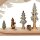 Schwibbogen, 7 flammig, Motiv: Wald mit J&auml;ger und Weihnachtsmann, 57 x 9 x 38 cm