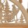 Schwibbogen, Motiv: Bergleute filigran, 10 flammig, 70 x 4 x 38 cm,
