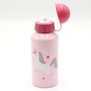 Kinder Trinkflasche, Edelstahl, F&uuml;llmenge 400 ml, Deckel Kunststoff - BPA frei