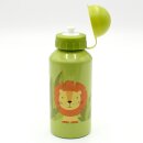 Kinder Trinkflasche, Edelstahl, F&uuml;llmenge 400 ml, Deckel Kunststoff - BPA frei