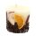 Kaffee-Frucht Kerze oval versch. Ausf&uuml;hrungen