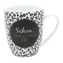 Kaffeebecher / Tasse aus Porzellan, Motiv: Sch&ouml;n,...