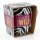 Kaffeebecher / Tasse aus Porzellan, Motiv: Achtung Wild. Gr&ouml;&szlig;e H/&Oslash;: 9,8 x 8,2 cm, Fassungsverm&ouml;gen 250 ml, Sp&uuml;lmaschinengeeignet.