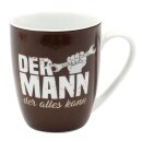 Kaffeebecher / Tasse aus Porzellan, Motiv: Der Mann der...