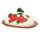 Dolomite Butterdose / Butterglocke mit Erdbeere-Relief. Gr&ouml;&szlig;e ca. 19,5 x 12,5 x 9,4 cm.