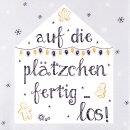 Hochwertige Papierservietten / Tafel-Servietten / Brunchservietten, Weihnachtsservietten, Deko-Serviette, Menge 40 St&uuml;ck.