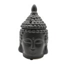 Duftlampe als Buddhakopf versch. Farben, Aromalampe / Duftlicht / Duftst&ouml;vchen, aus Keramik, Gr&ouml;&szlig;e: H/B ca. 20 x 11 cm