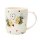 Kaffeebecher / Tasse aus Porzellan, verschiedene Motive, Gr&ouml;&szlig;e H/&Oslash;: 9 x 8 cm, Fassungsverm&ouml;gen 300 ml, Sp&uuml;lmaschinengeeignet