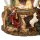 Schneekugel - Heilige Familie und die Heiligen drei K&ouml;nige - L/B/H/&Oslash; Kugel 14 x 13 x 15,5 cm / &Oslash; 10 cm, mit Spielwerk, Melodie - Stille Nacht -