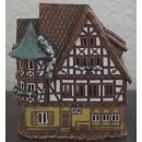 Keramik- Lichthaus - Fachwerkhaus - HandArt